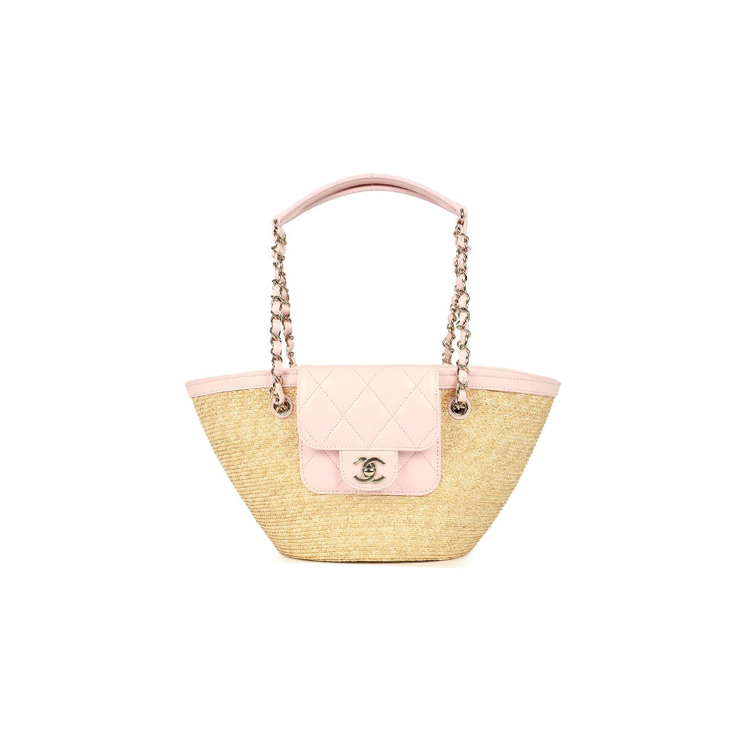CHANEL MASTER SMALL WOVEN BASKET SHOPPING BAG (36*18*12cm) 